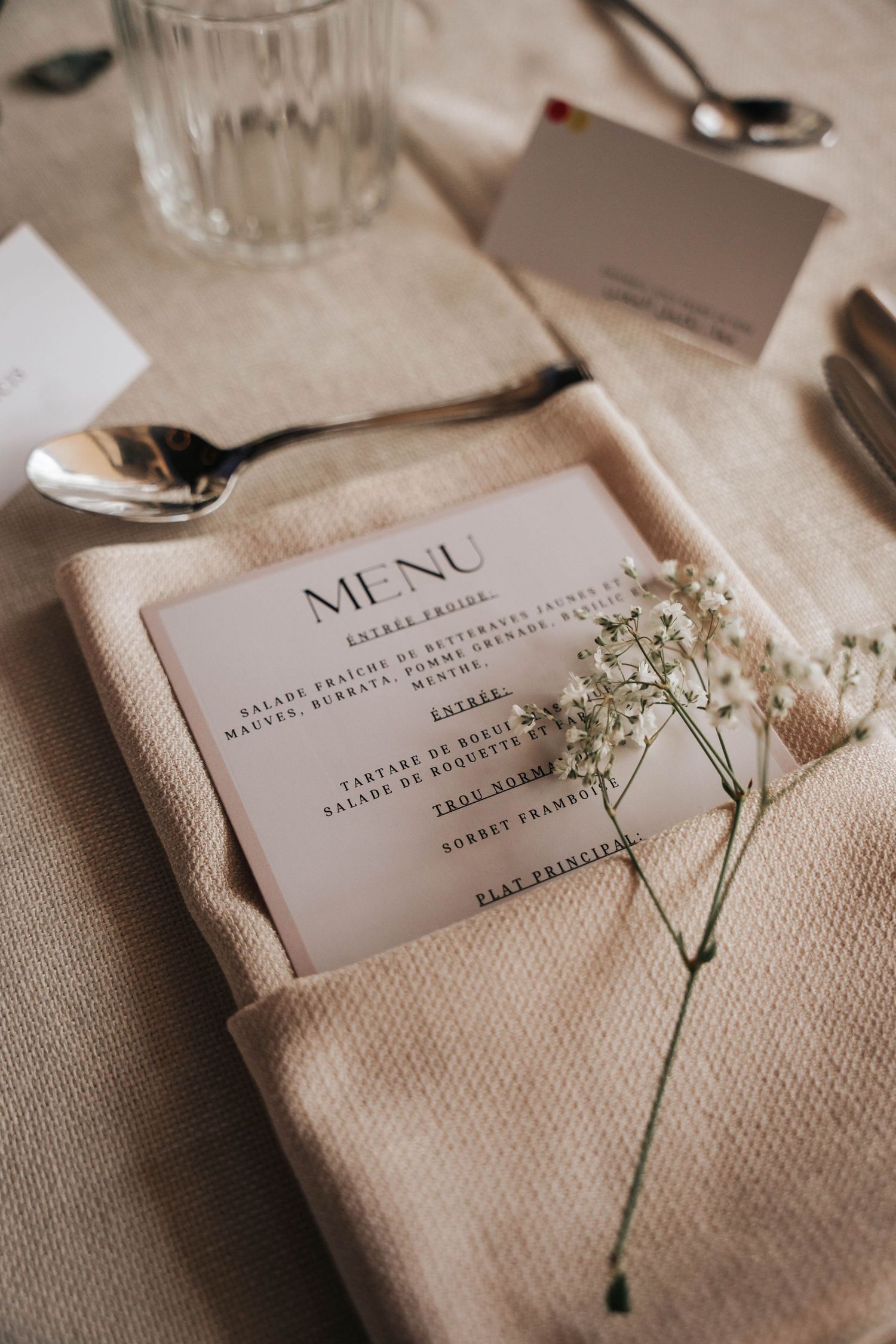 Mariage détails