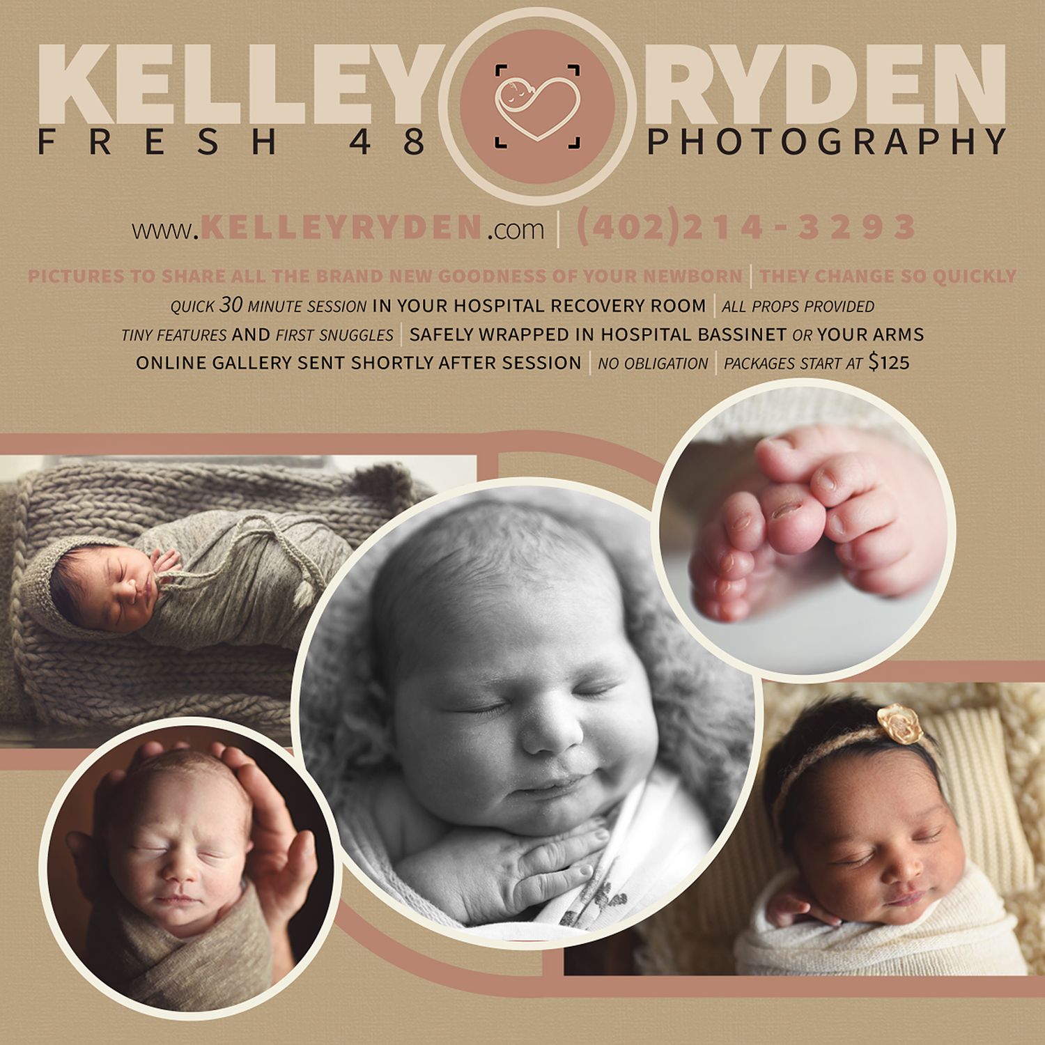 Omaha Nebraska Newborn Photographer -  Elkhorn Nebraska Fresh48 -  Newborn Session - Fall Family Photographer - Hospital Fresh48 - 1 day old