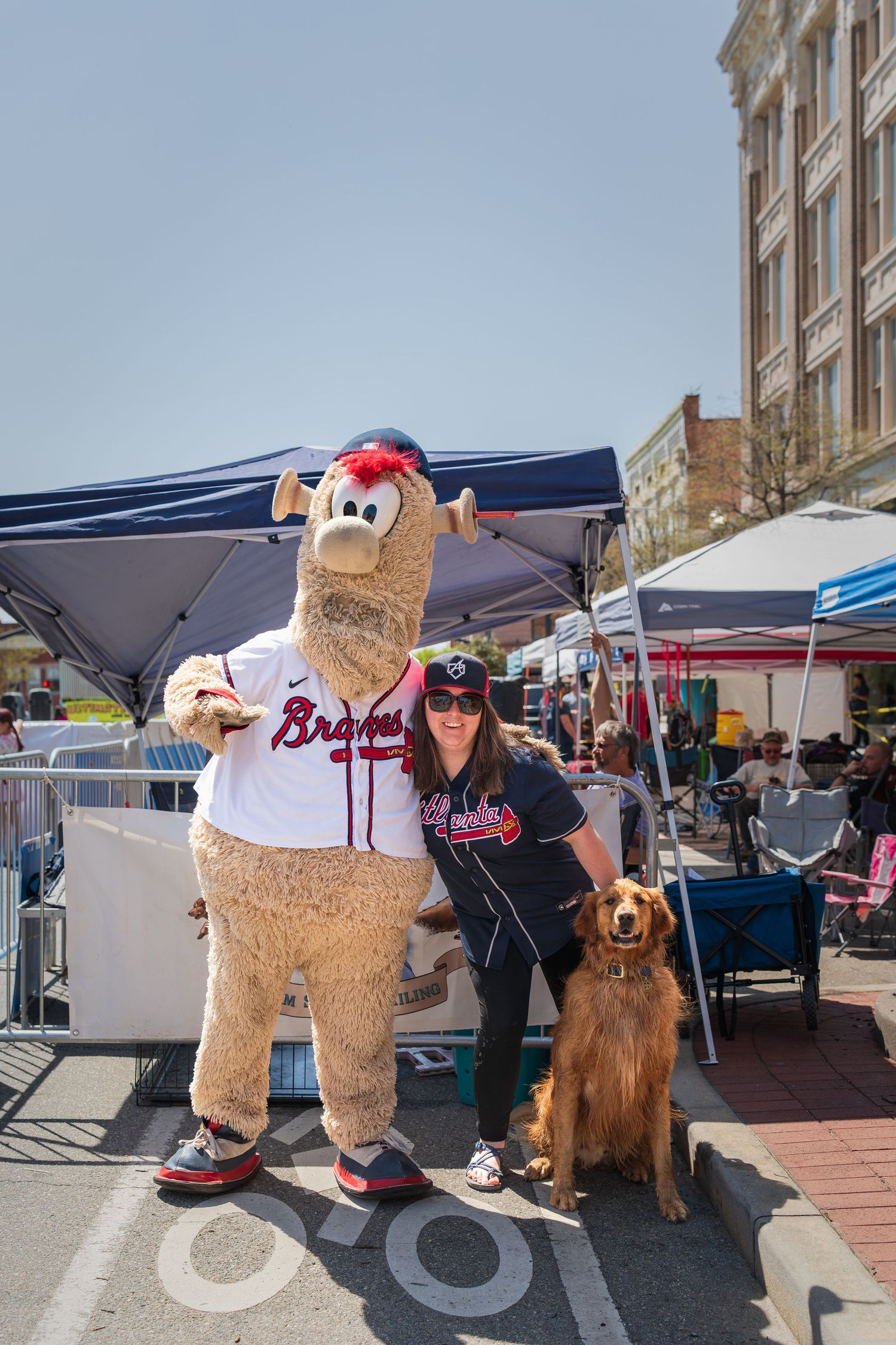 Atlanta Braves- pet photography