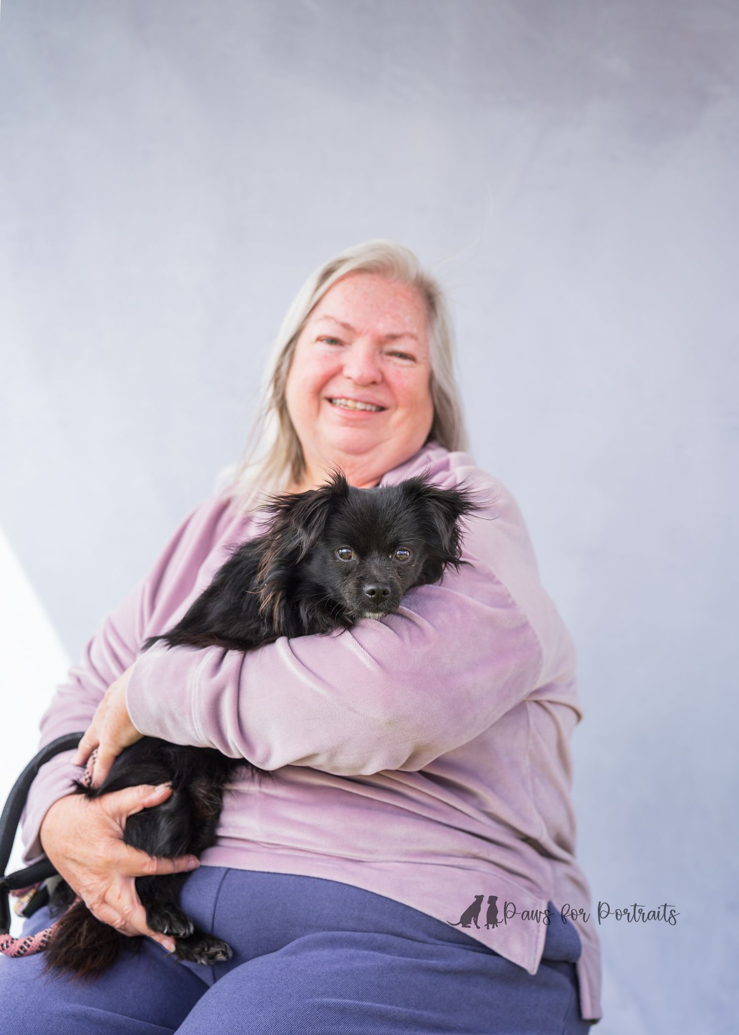 Adopted dog through Pawesome Southern Rescue petsmart adoption event in Warner Robins, GA. Dog photography taken by paws for portraits