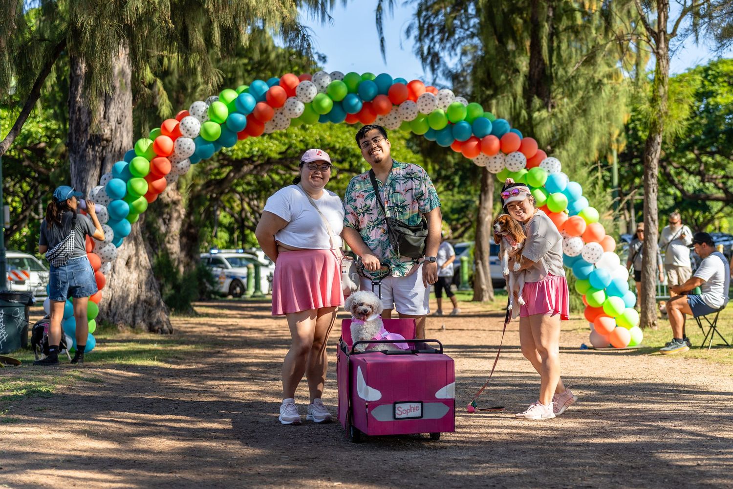 Hawaii humane society pet walk- paws for portraits