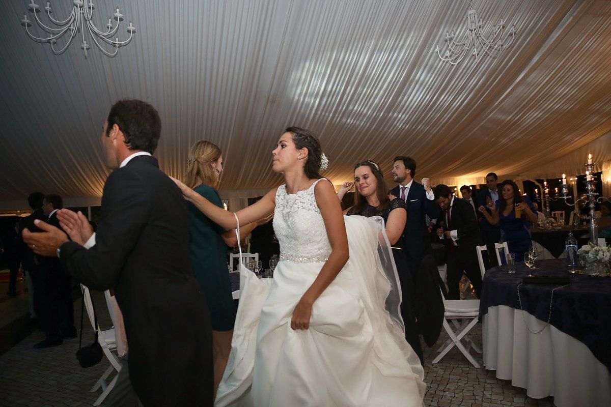 Reportagem de casamento na Quinta da Serra em Sintra - reportagem da pista