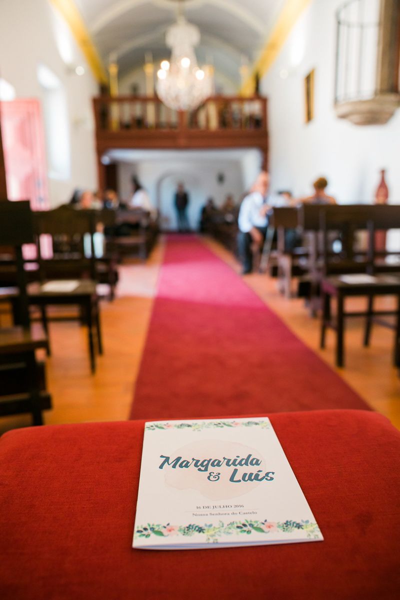 Reportagem de casamento na Herdade da Agolada de Cima -igreja