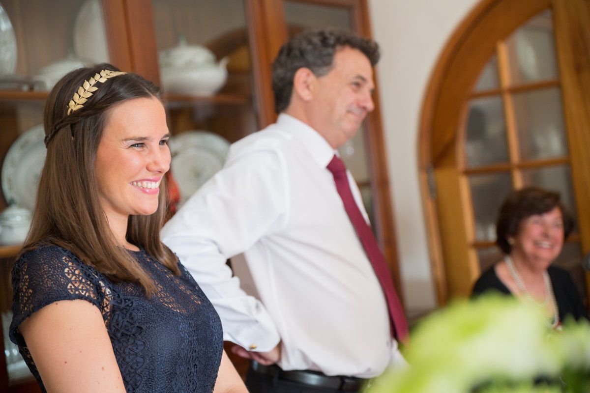Reportagem de casamento na Quinta da Serra em Sintra - preparativos da noiva em casa