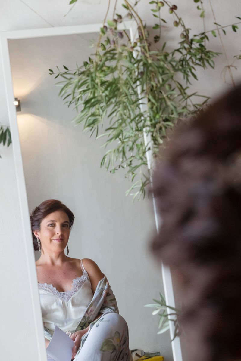 Reportagem de casamento na Herdade da Mingorra - preparativos da noiva