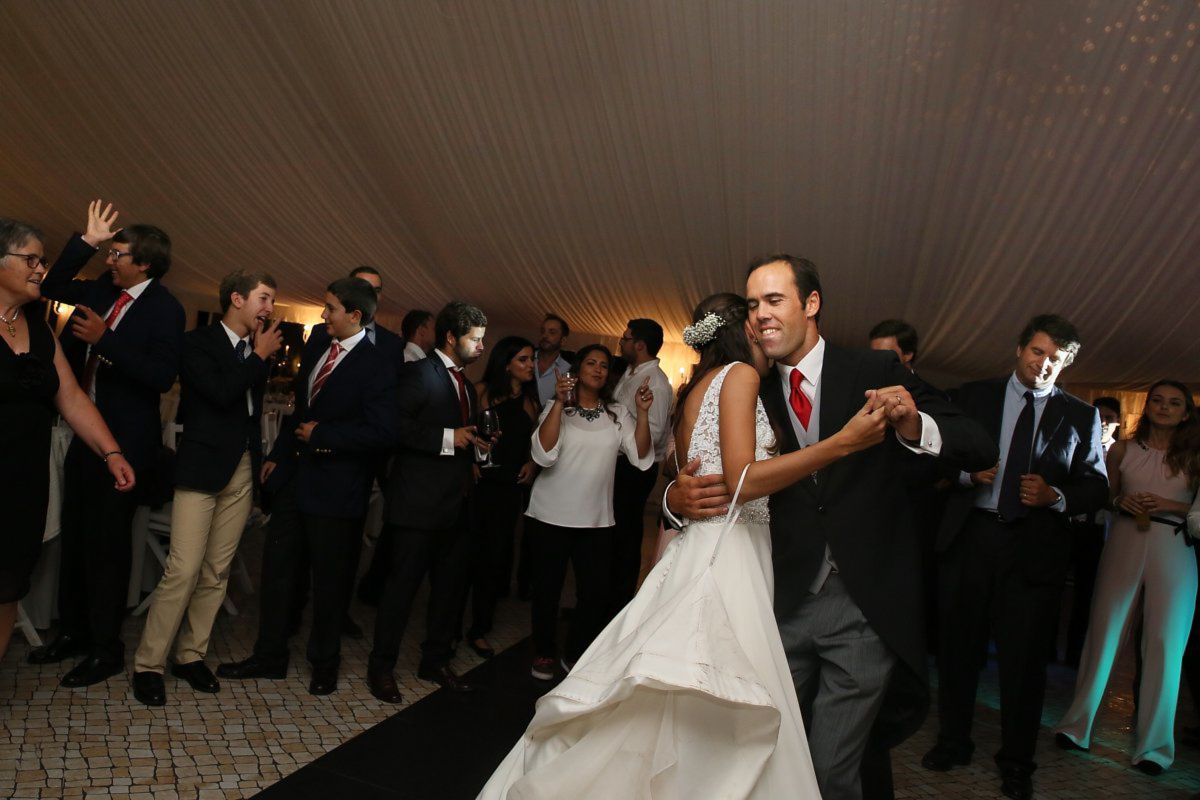 Reportagem de casamento na Quinta da Serra em Sintra - reportagem da pista