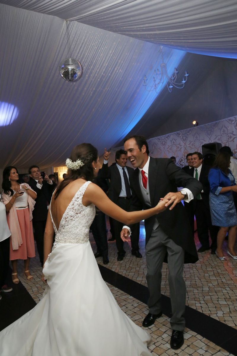 Reportagem de casamento na Quinta da Serra em Sintra - reportagem da pista