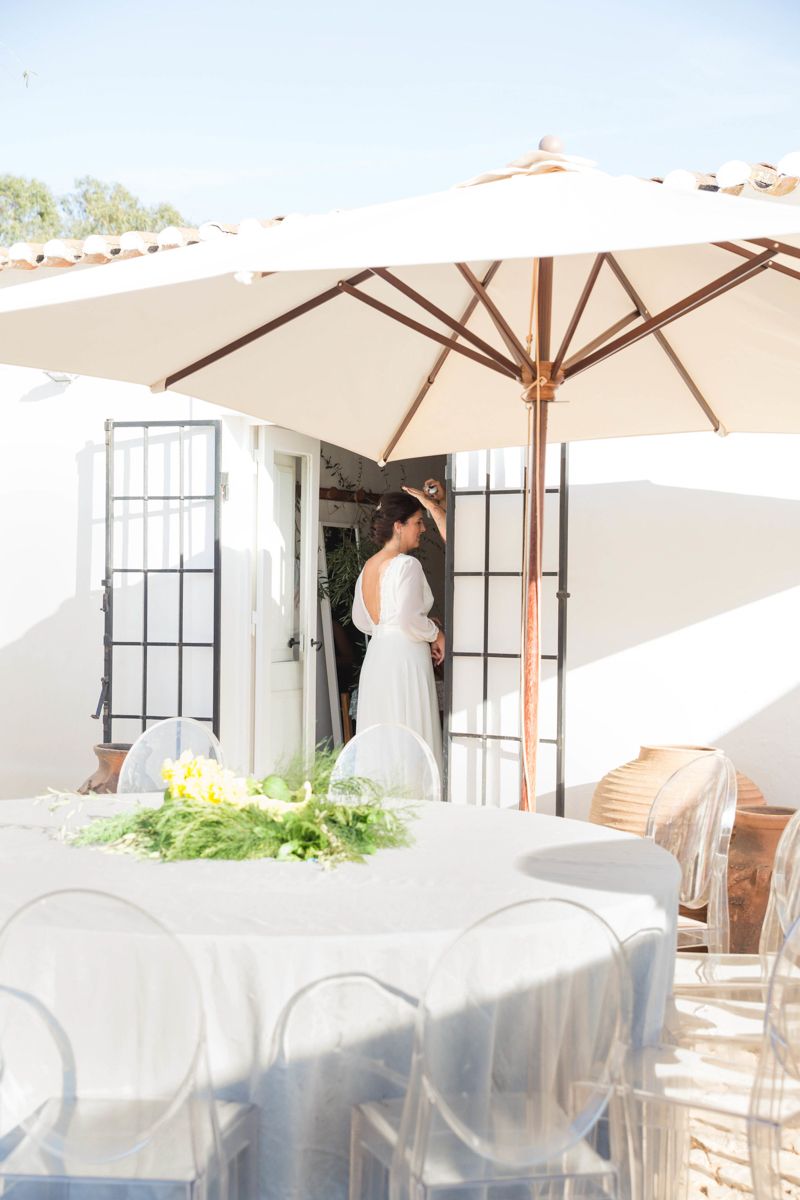 Reportagem de casamento na Herdade da Mingorra - preparativos da noiva