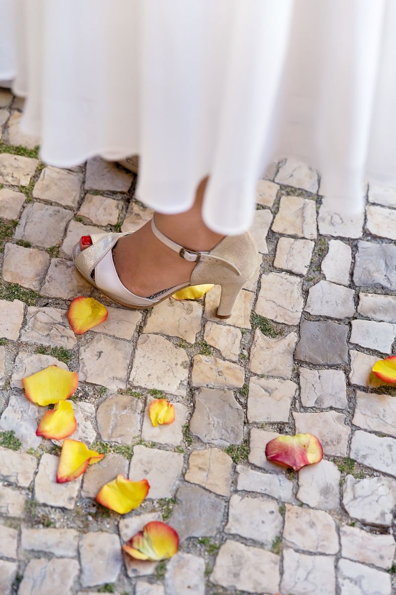 Reportagem de casamento no Hotel da Estrela - saída da capela