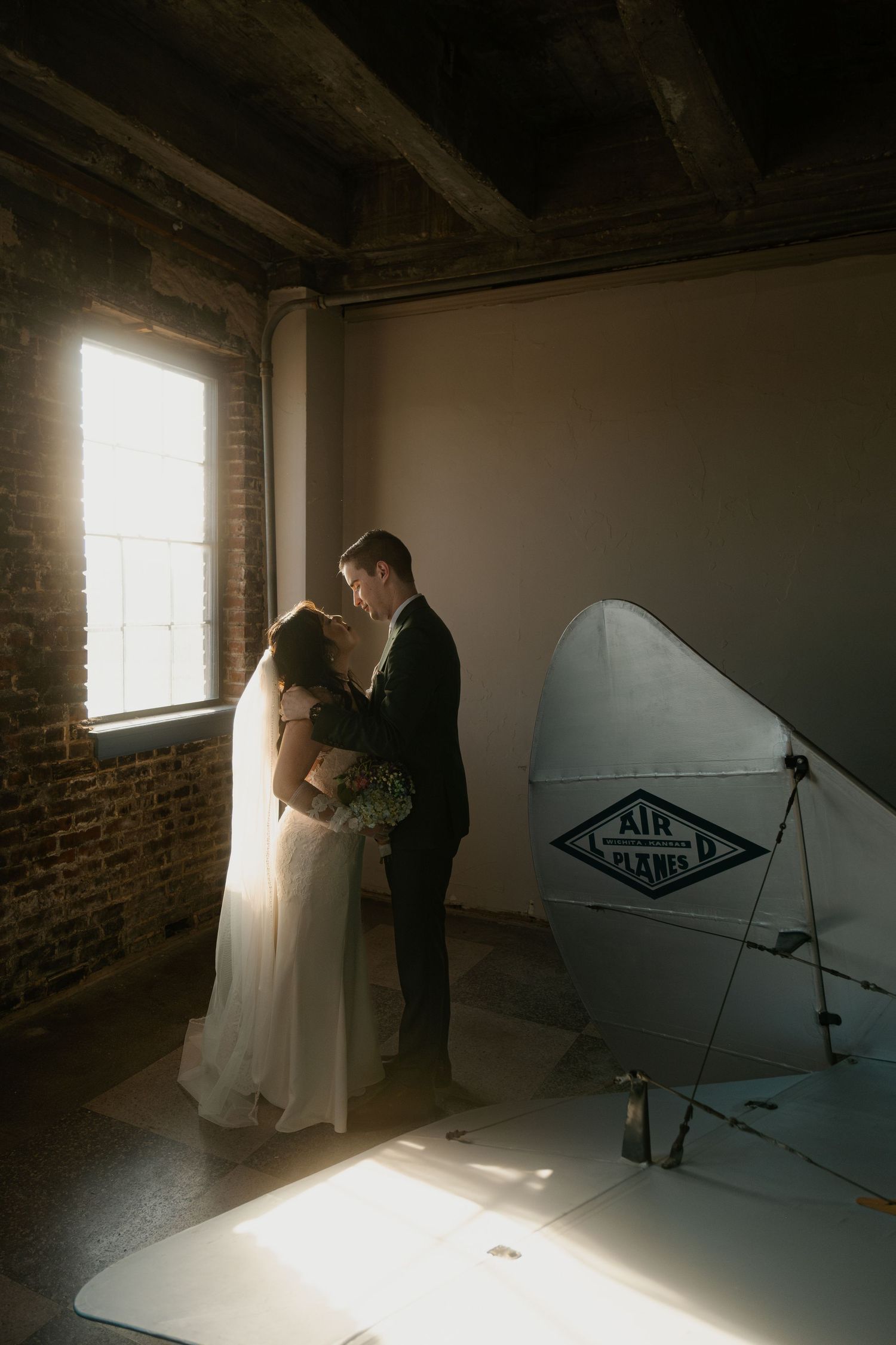 Kansas Aviation Museum Wedding