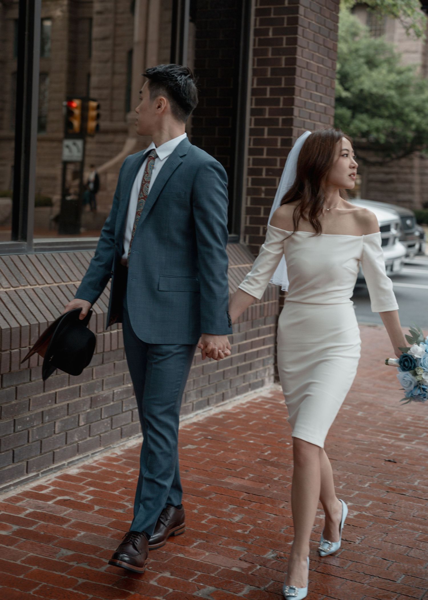 the Tarrant County historic courthouse wedding photos