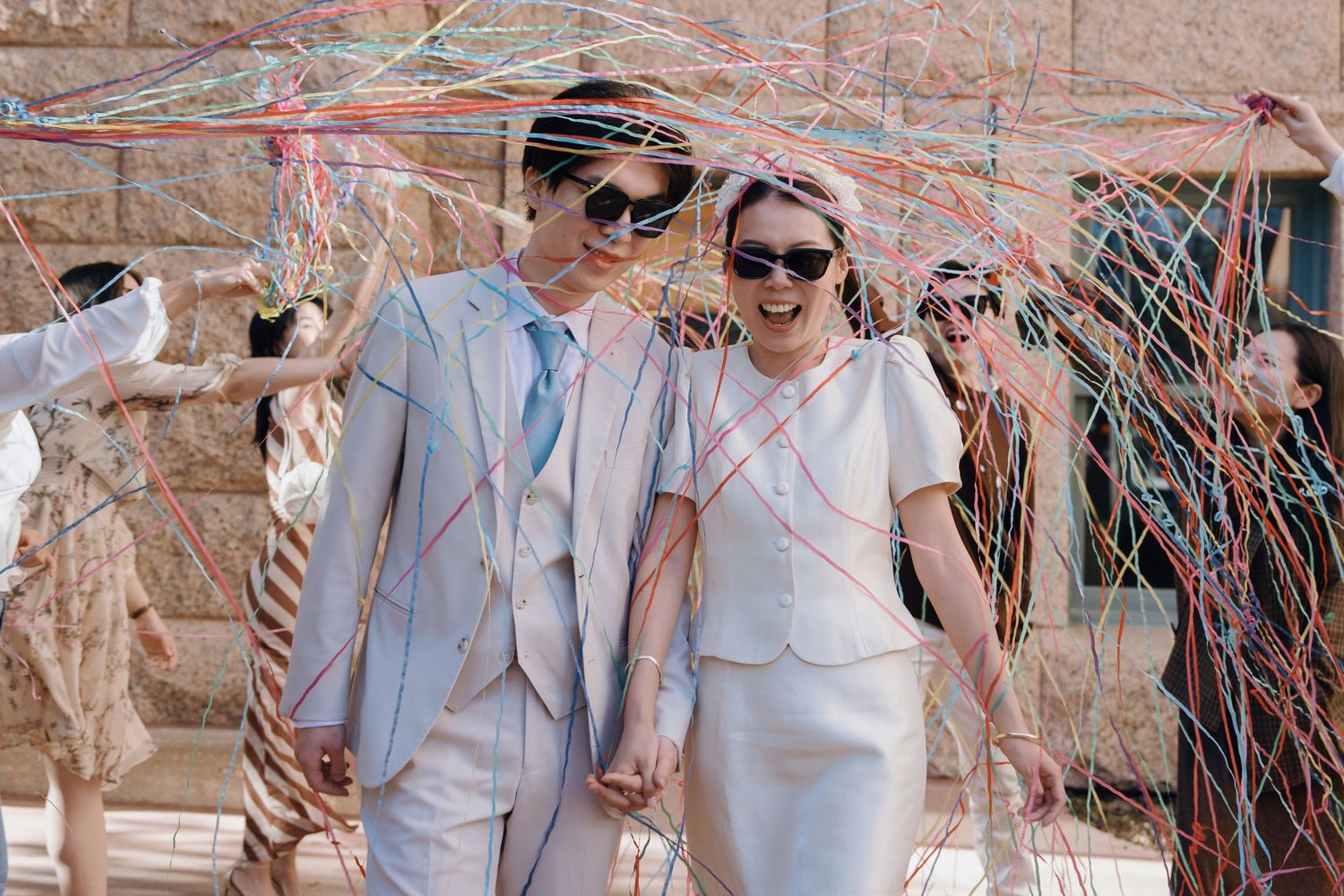 the Tarrant County historic courthouse wedding photos