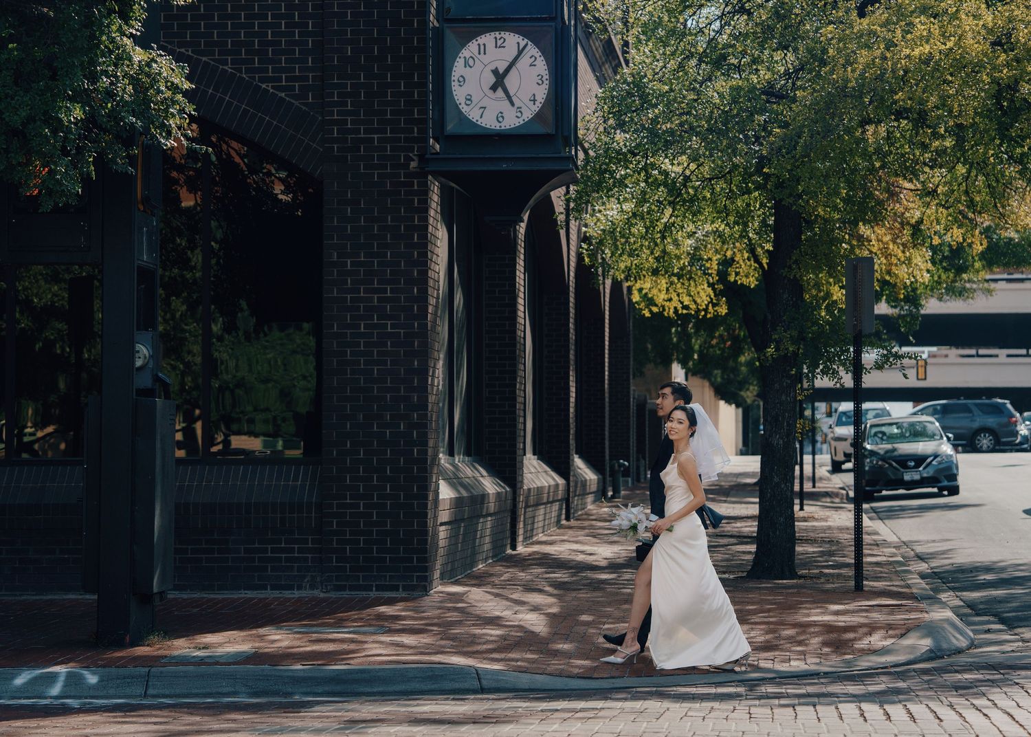the Tarrant County historic courthouse wedding photos
