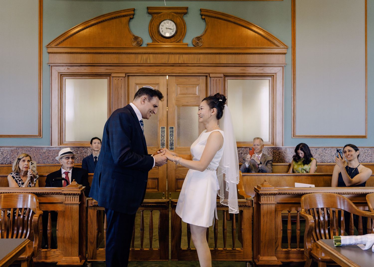the Tarrant County historic courthouse wedding photos