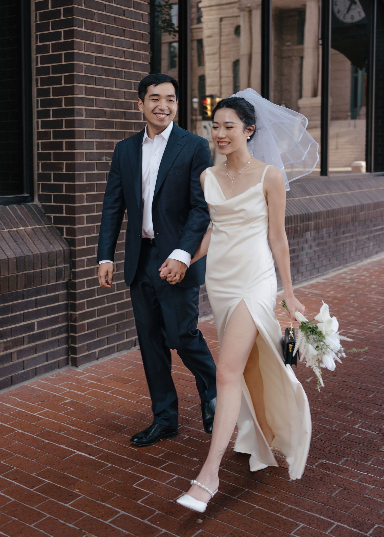 the Tarrant County historic courthouse wedding photos
