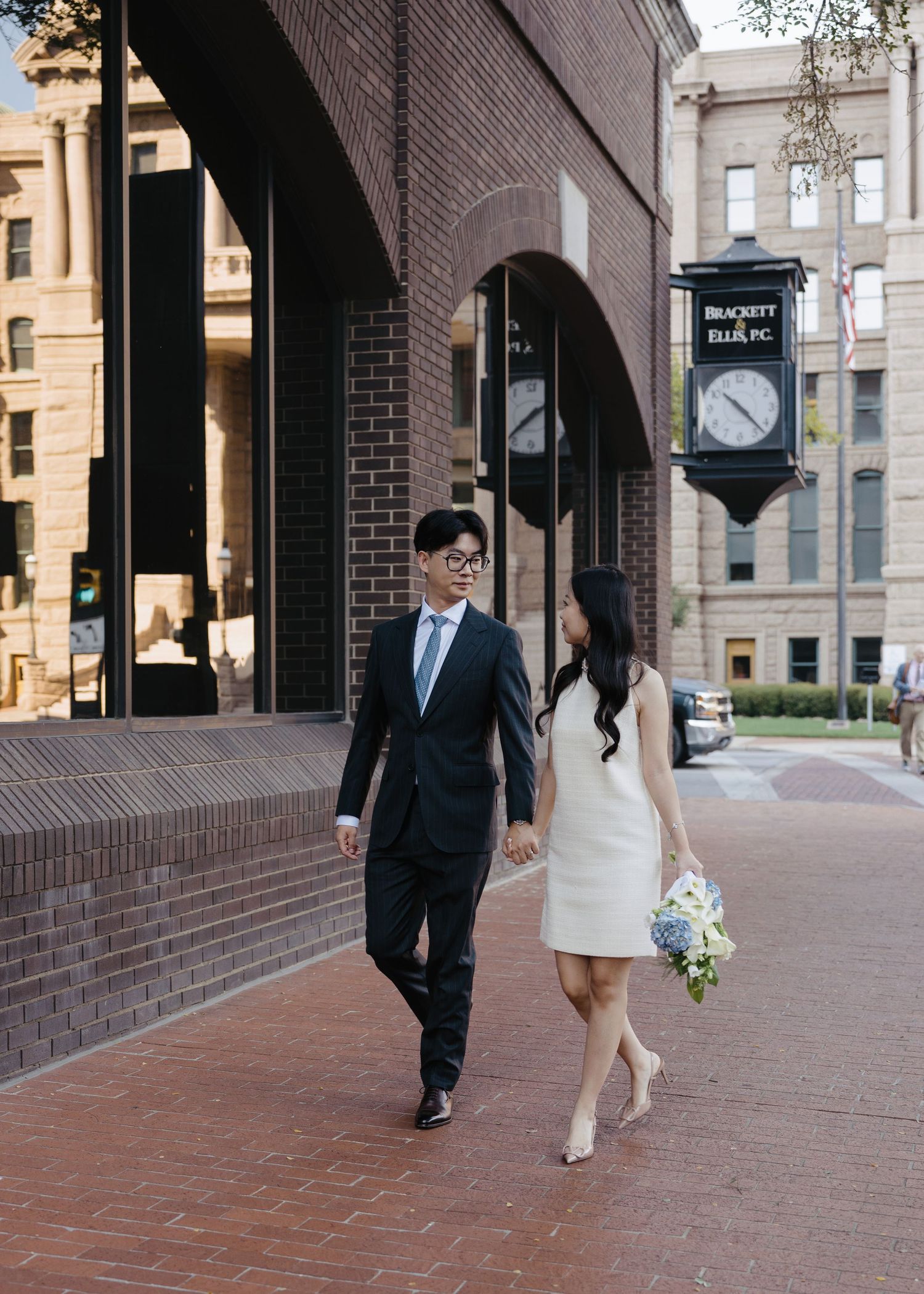 the Tarrant County historic courthouse wedding photos