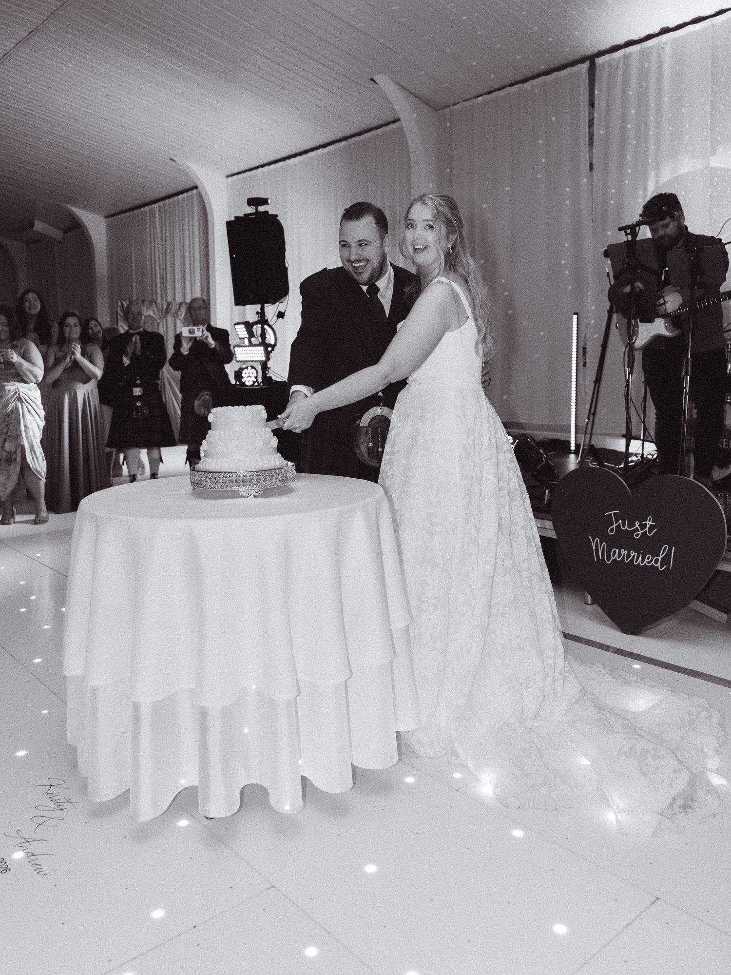 Ardwell kirk wedding photography.