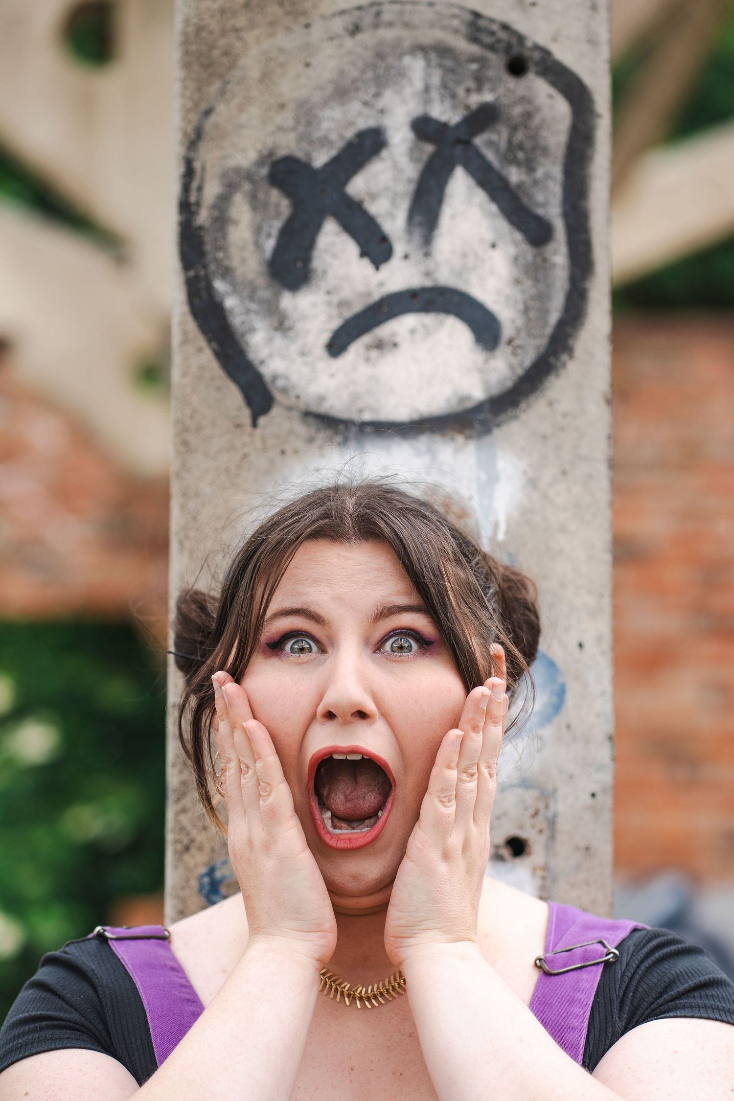 Comedy poster shoot scotland. Scottish photographer.