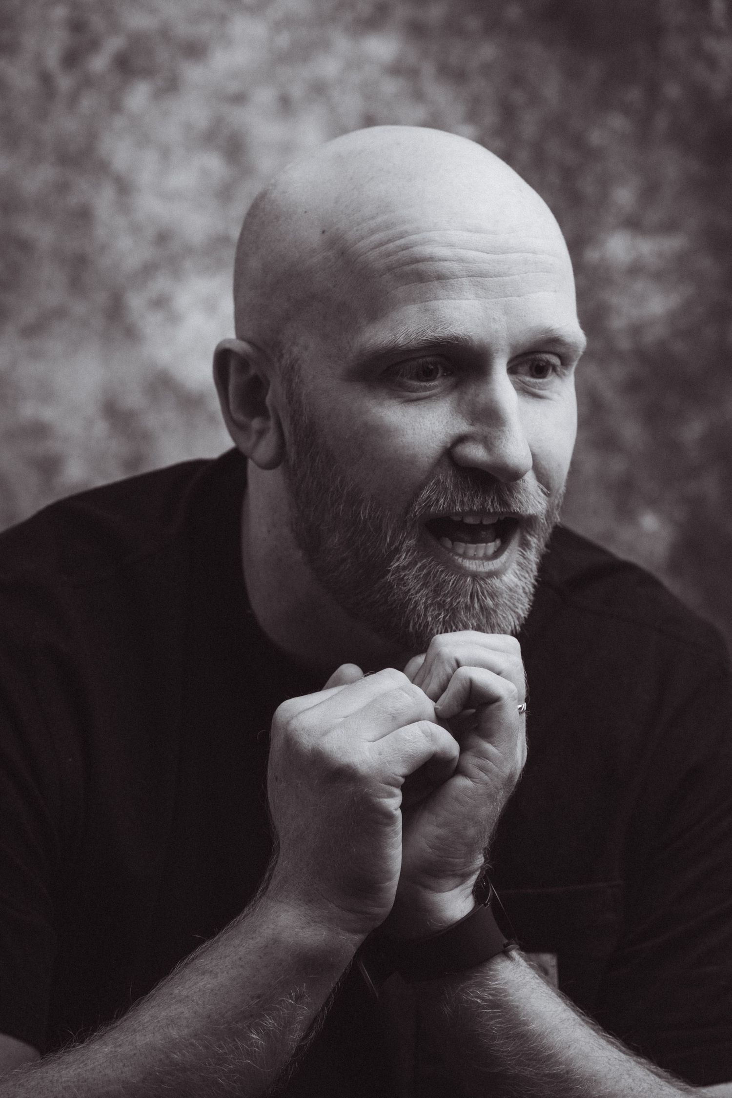 Comedy poster shoot scotland. Scottish photographer.
