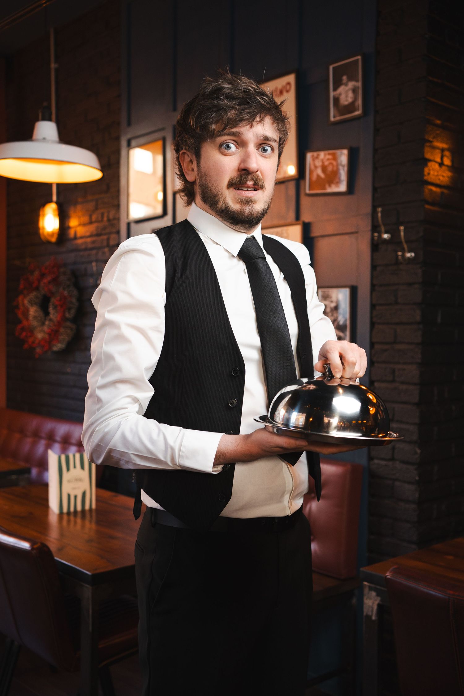 Comedy poster shoot scotland. Scottish photographer.