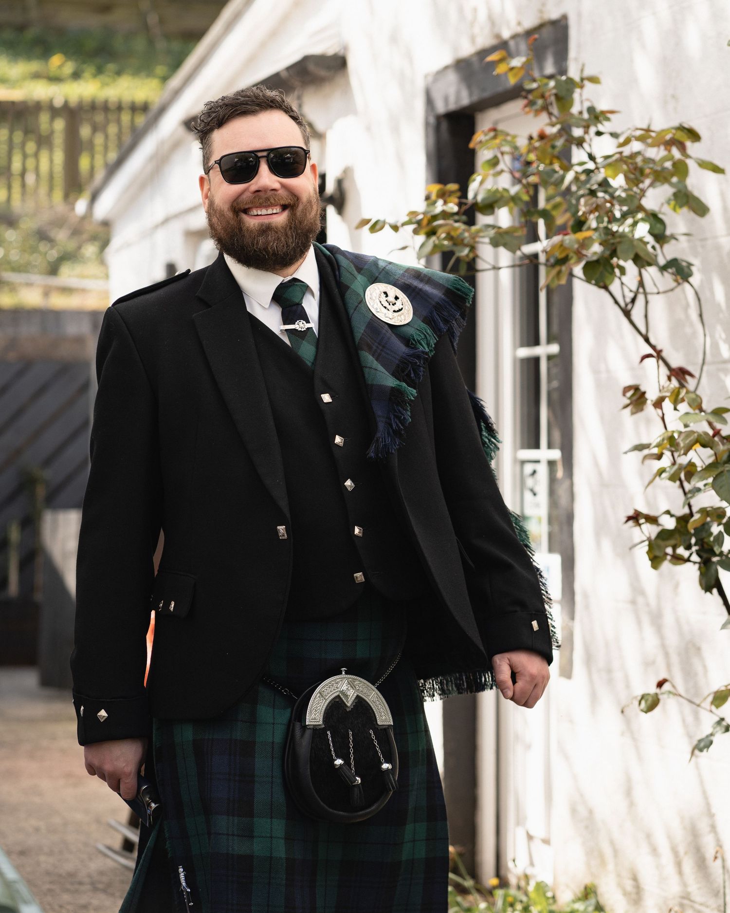Knockraich Farm wedding photography.