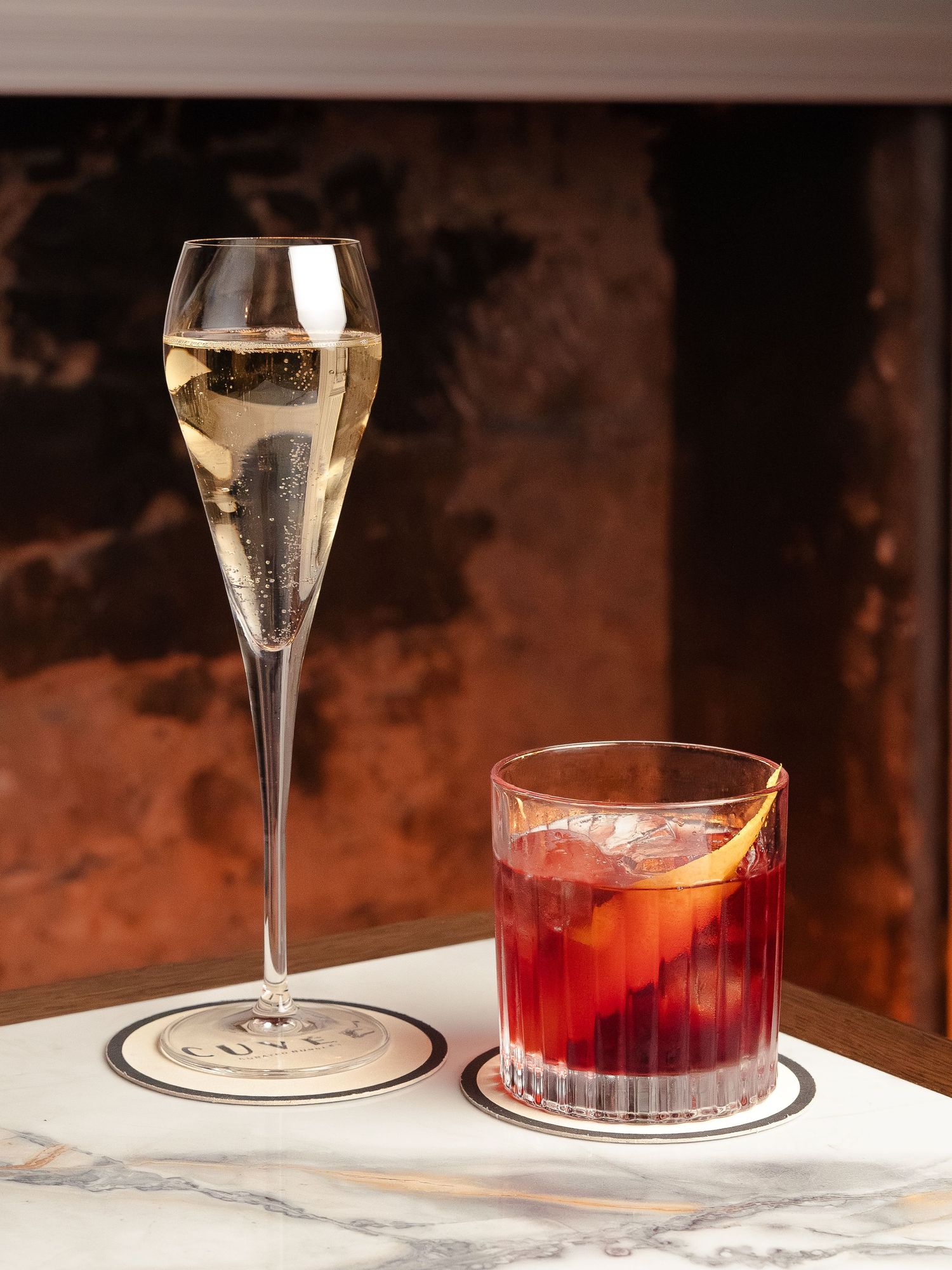 Brand shoot, food, restaurant, scottish photographer. Cocktails. Bar shoot. Cuvee Glasgow.