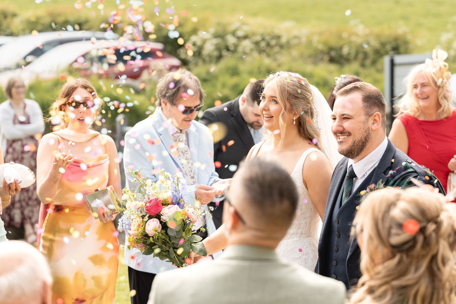 Ardwell kirk wedding photography.