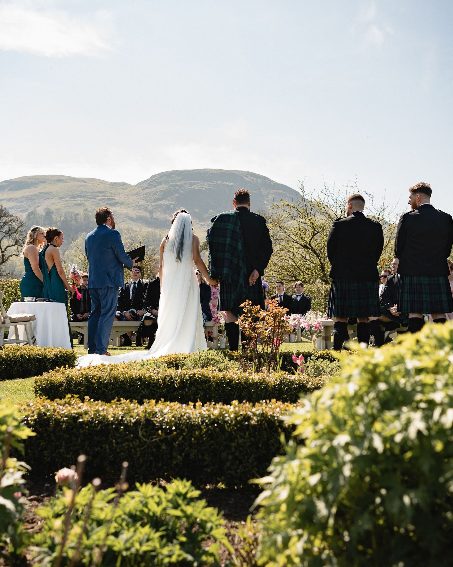 Knockraich Farm wedding photography.