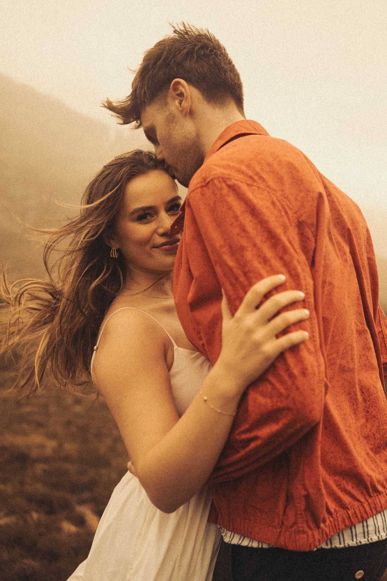 Cinematic, editorial, engagement shoot. Engagement shoot, couples photographer. Highland elopement. Fine art photography.