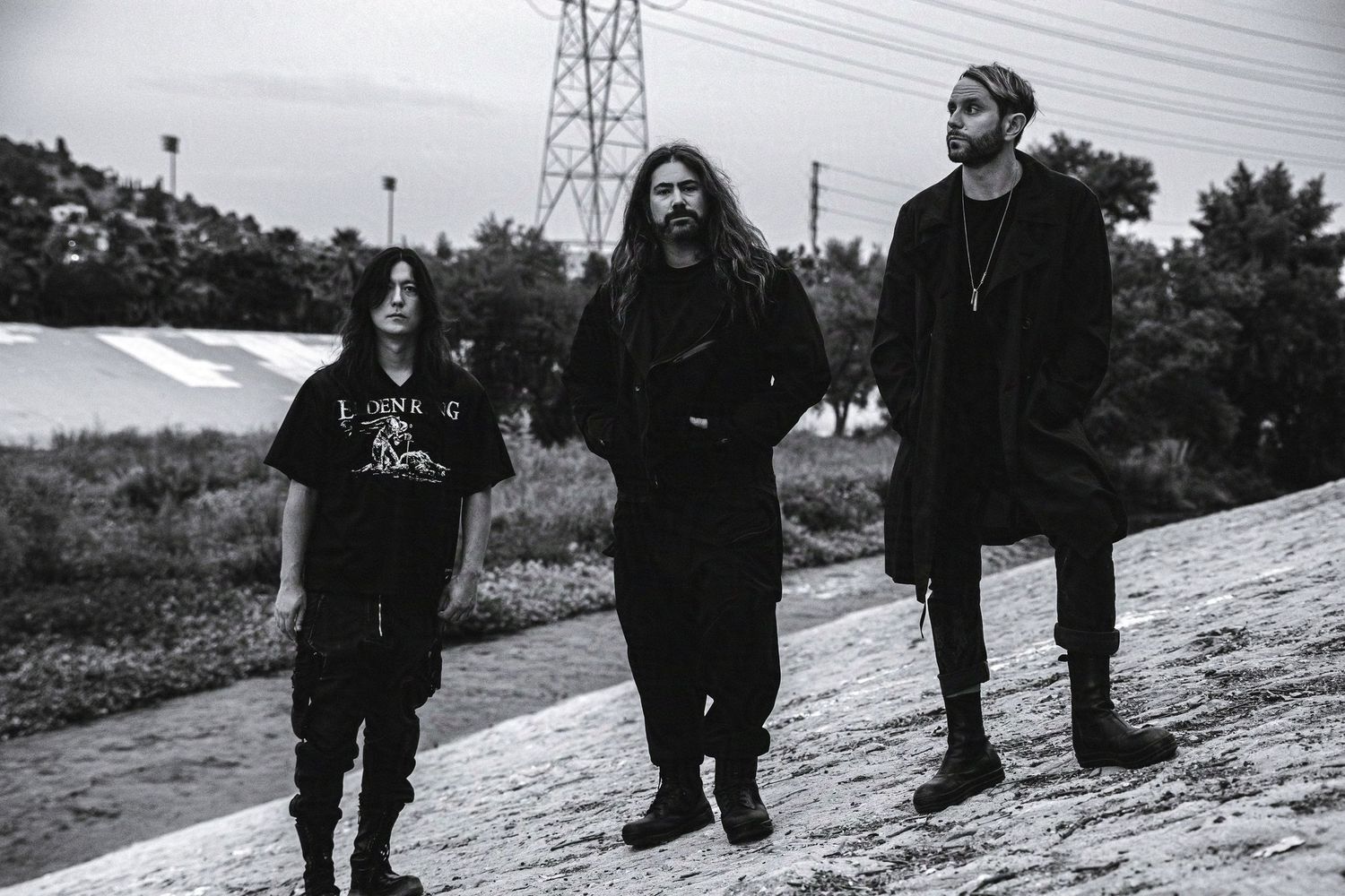 LA-local industrial band HEALTH poses for a band portrait. (Health Music Video at LASCO)

© snapnon 2026