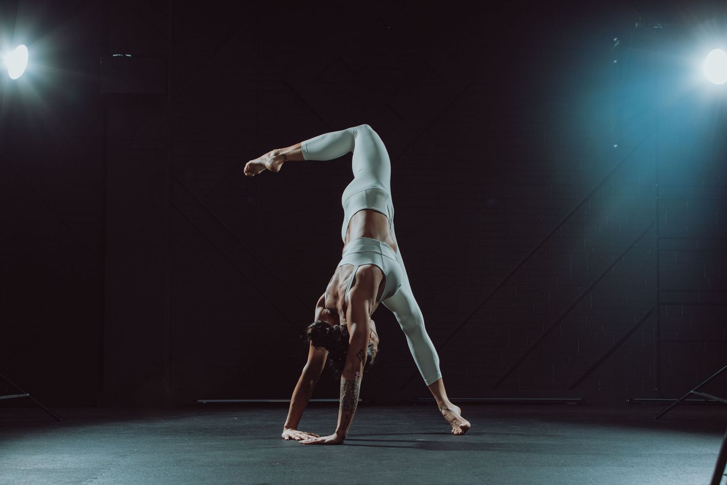 dramatic studio photography of Hannah Eden shot by South Florida based brand photographer