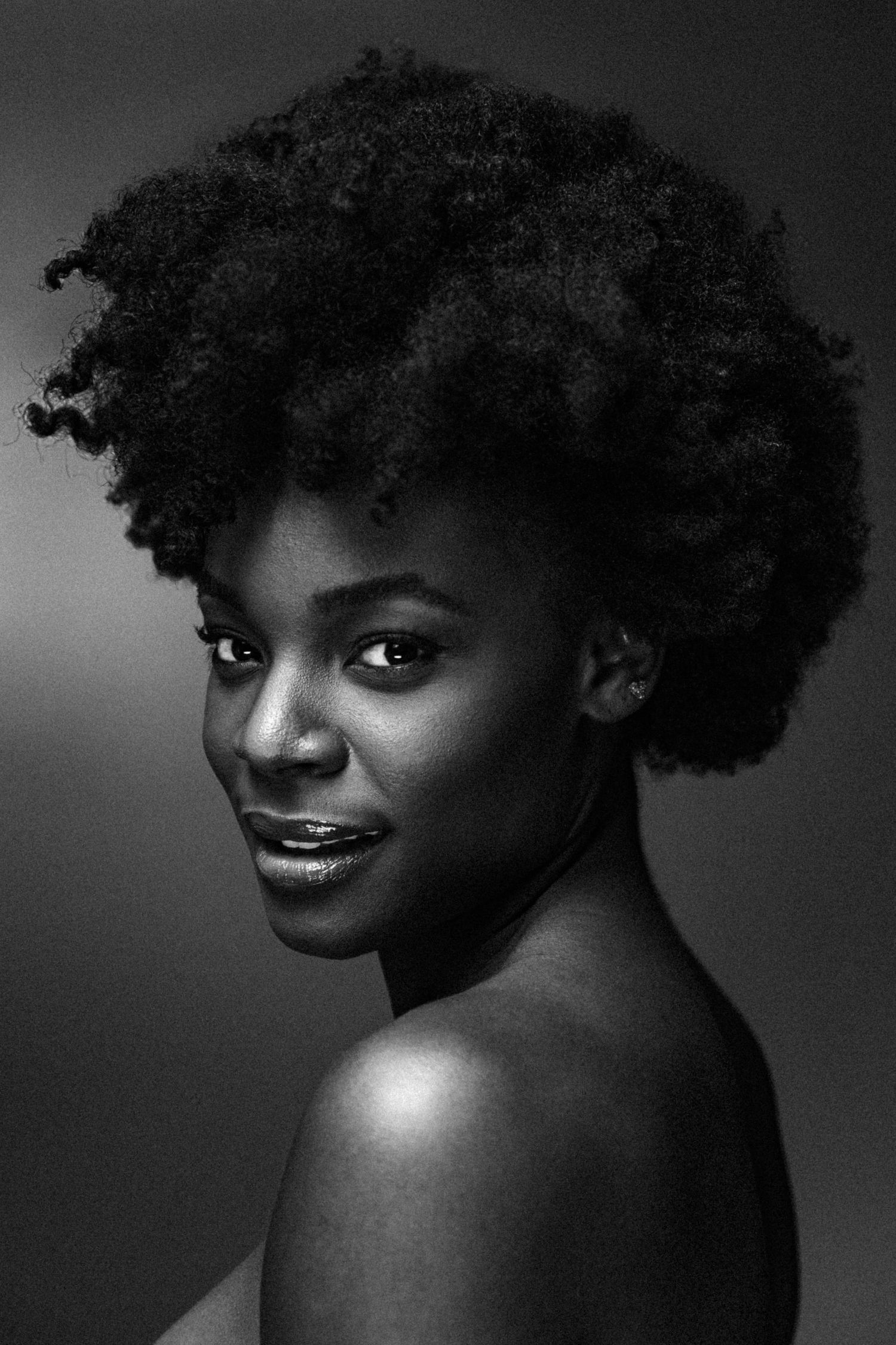 Beauty portraits shot in a fashion photography studio by commercial photographer