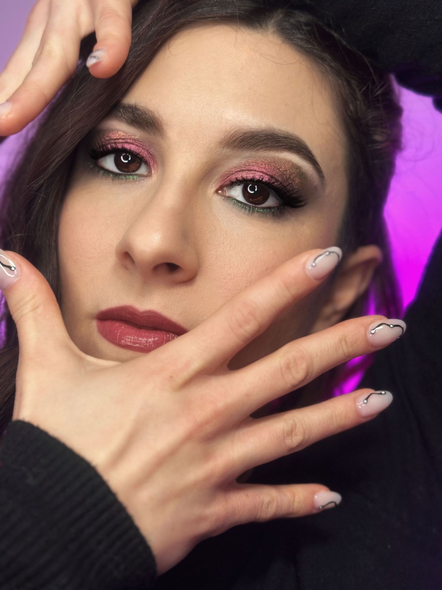 trucco moda, fashion