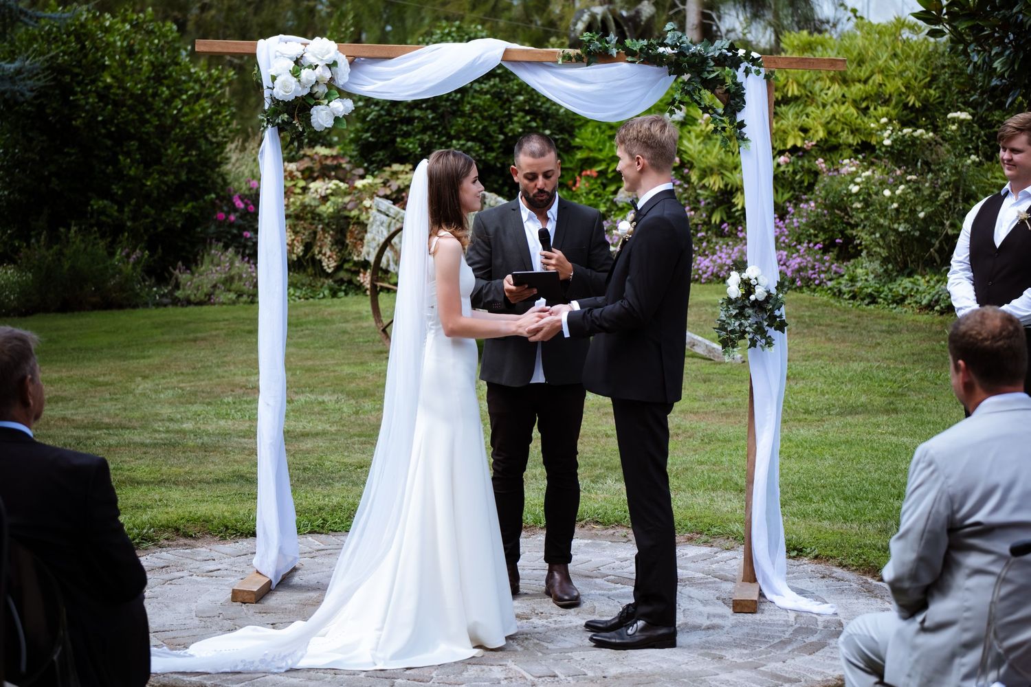 Tauranga Wedding Bride and Groom - JaydinCaptures