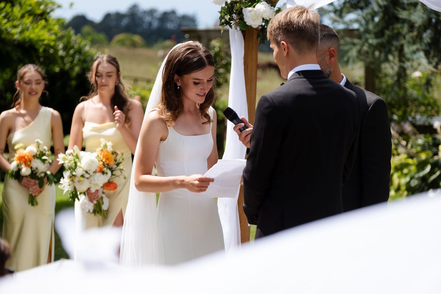 Tauranga Wedding Bride and Groom - JaydinCaptures