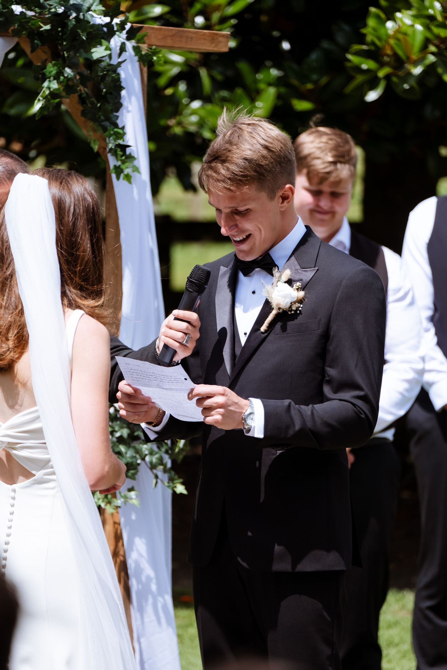 Tauranga Wedding Bride and Groom - JaydinCaptures