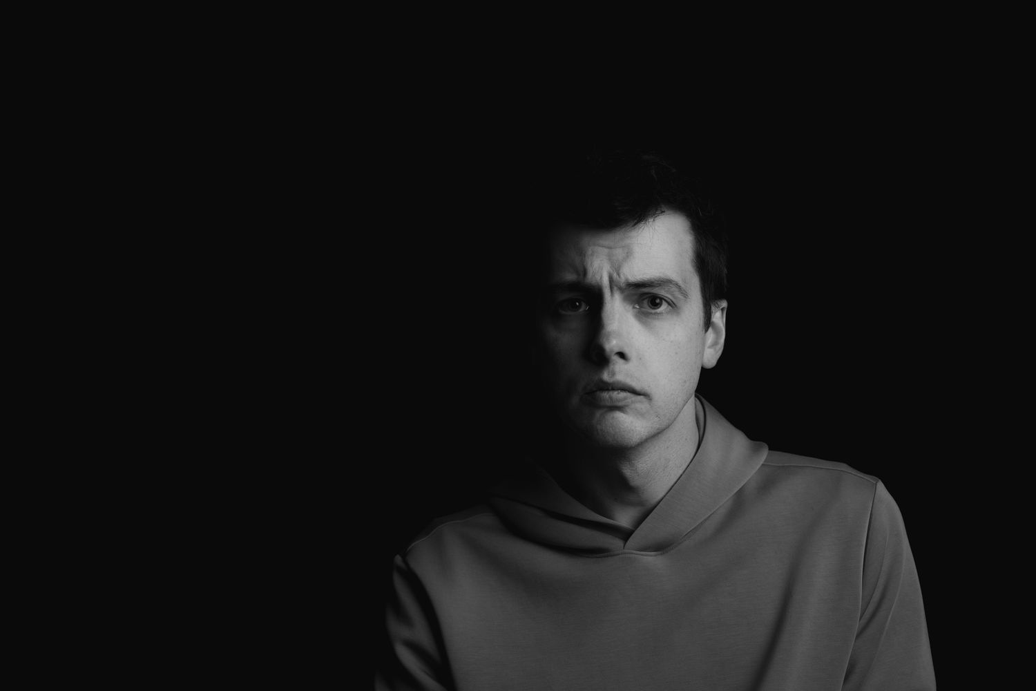 Moody self portrait