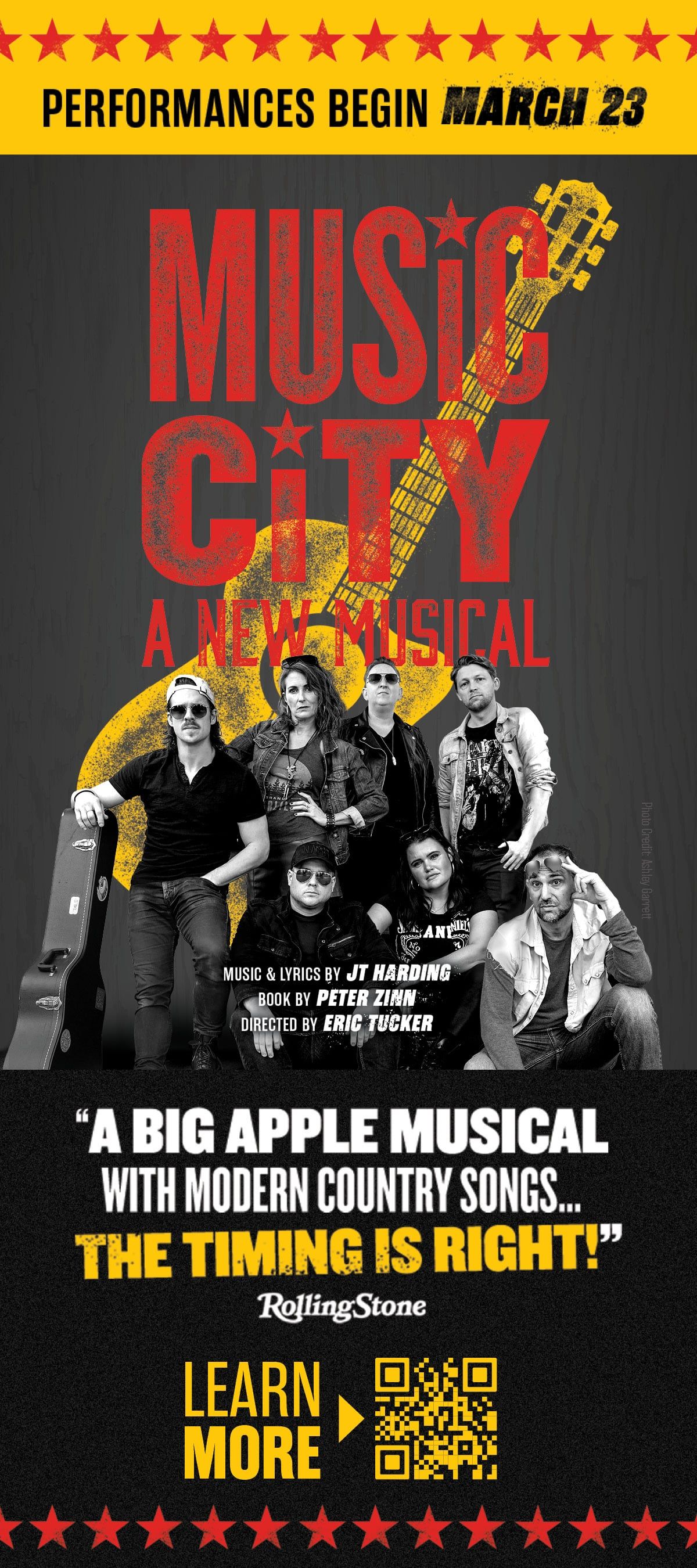 Flyer forr Music City the Musical