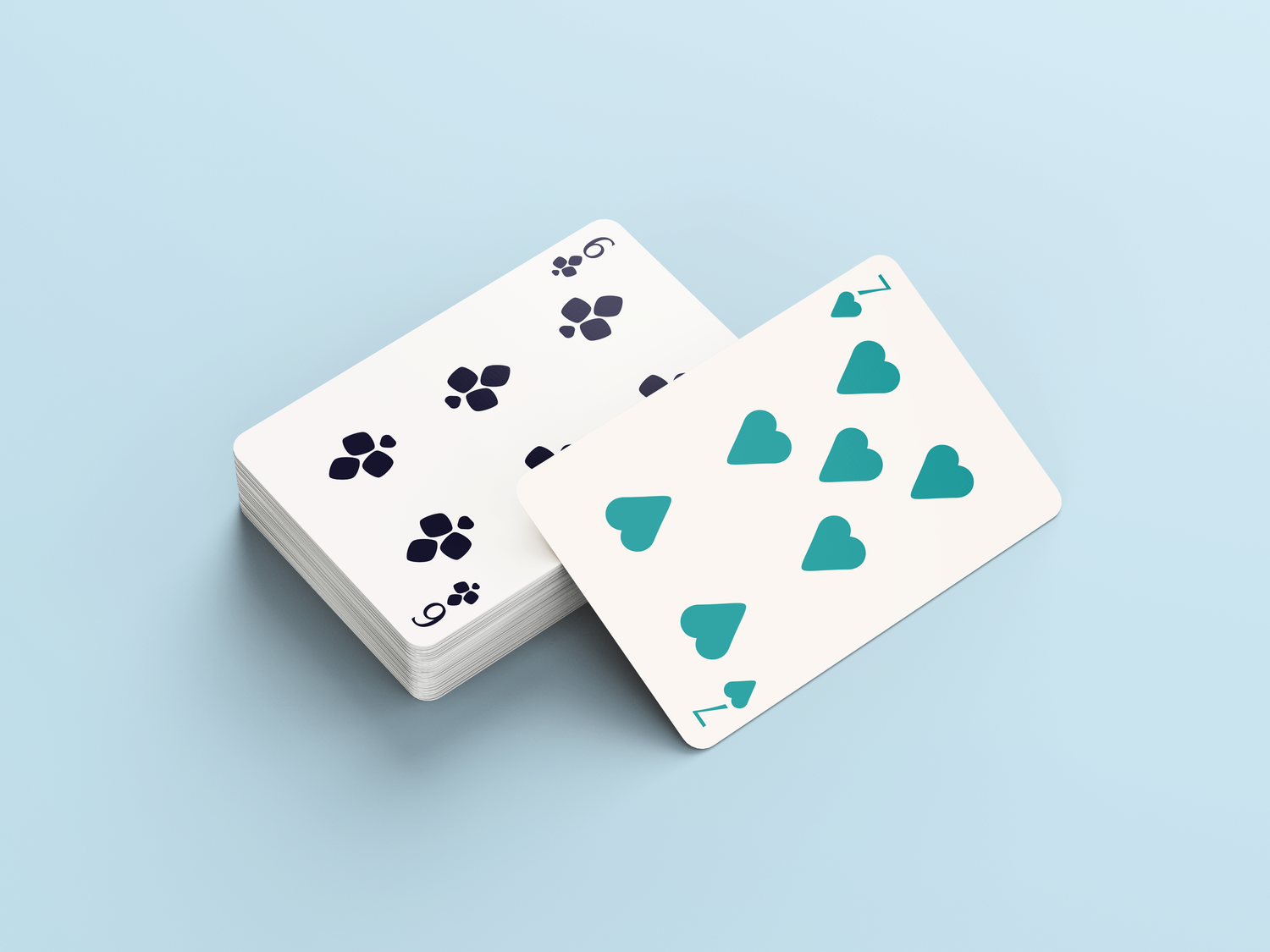 Creative Office Resources playing card mockup