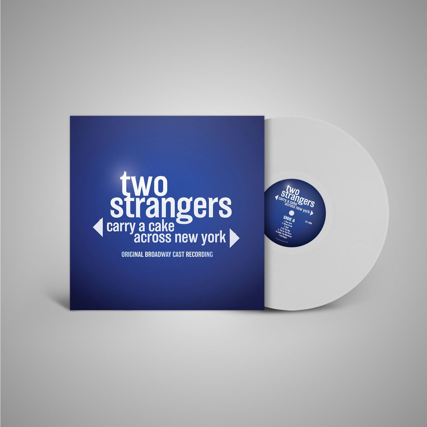 Vinyl for the Original Broadway Cast Recording for Two Strangers (Carry a Cake Across New York)