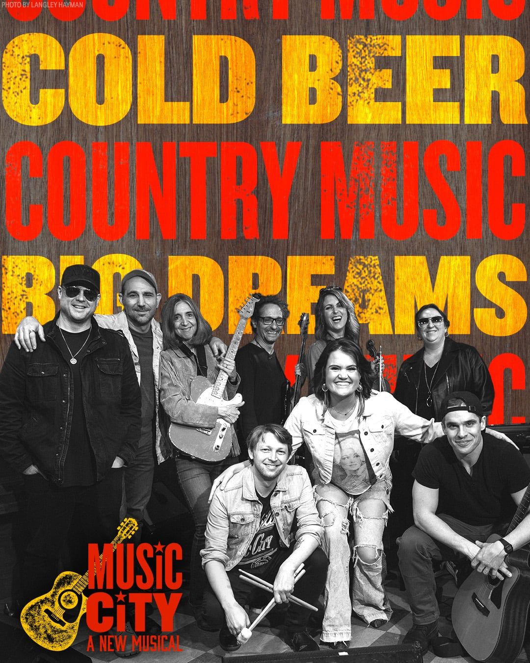 Social media ad for Music City: A New Musical