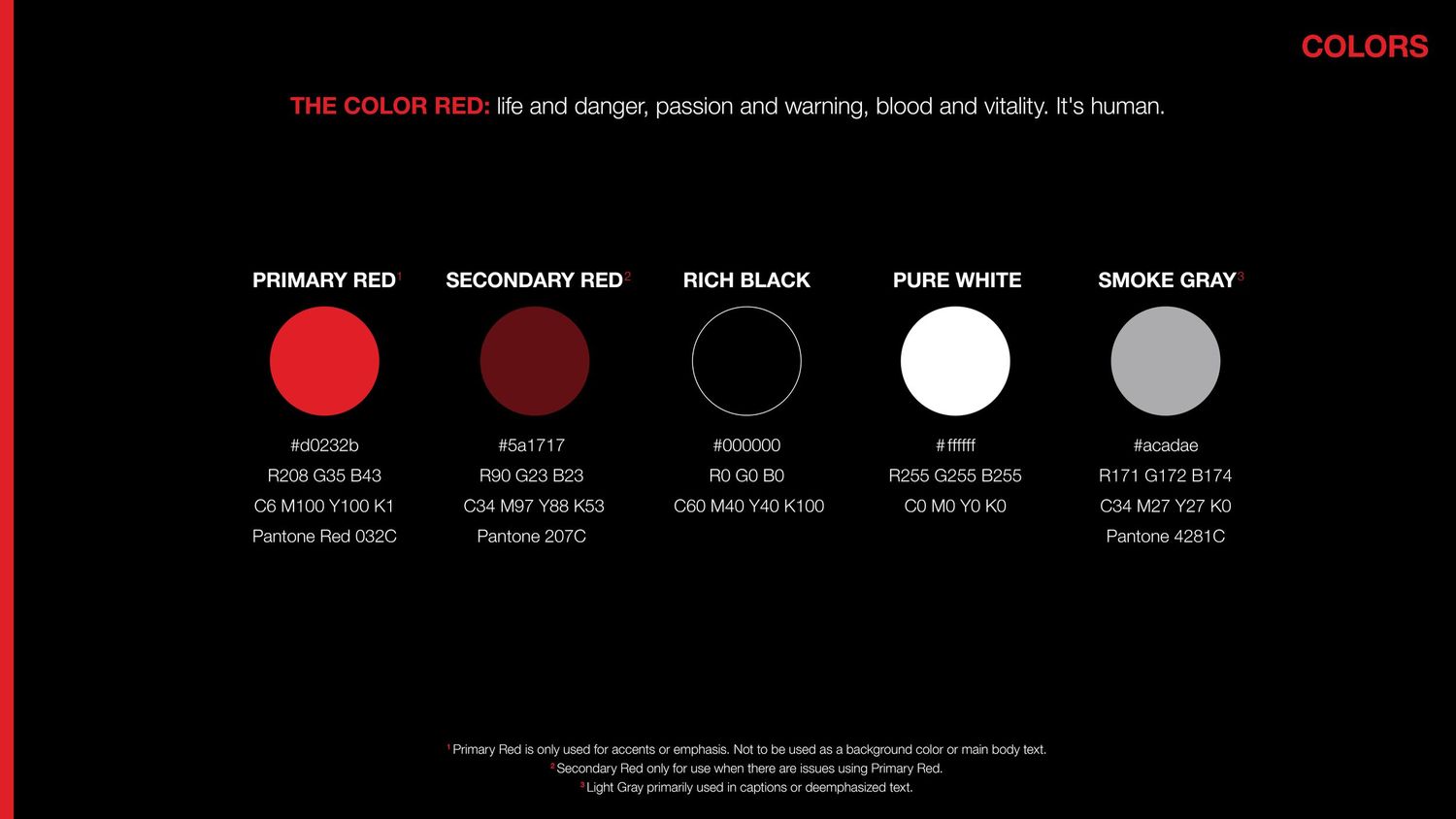 Red Mirror Studios Color Palette