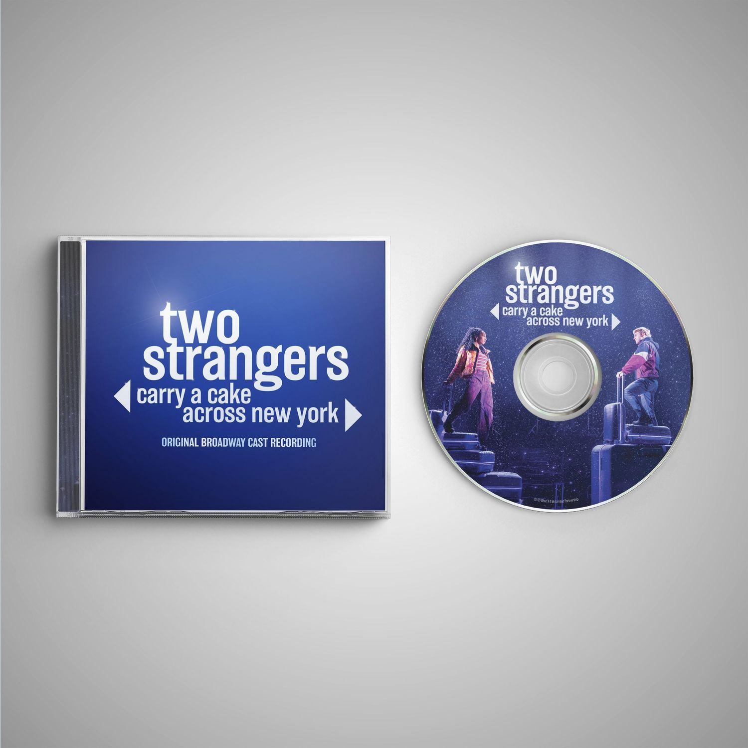 CD for the Original Broadway Cast Recording for Two Strangers (Carry a Cake Across New York)