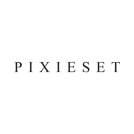 PIXIESET Logo, They are who this website is hosted by and they keep  the site growing.