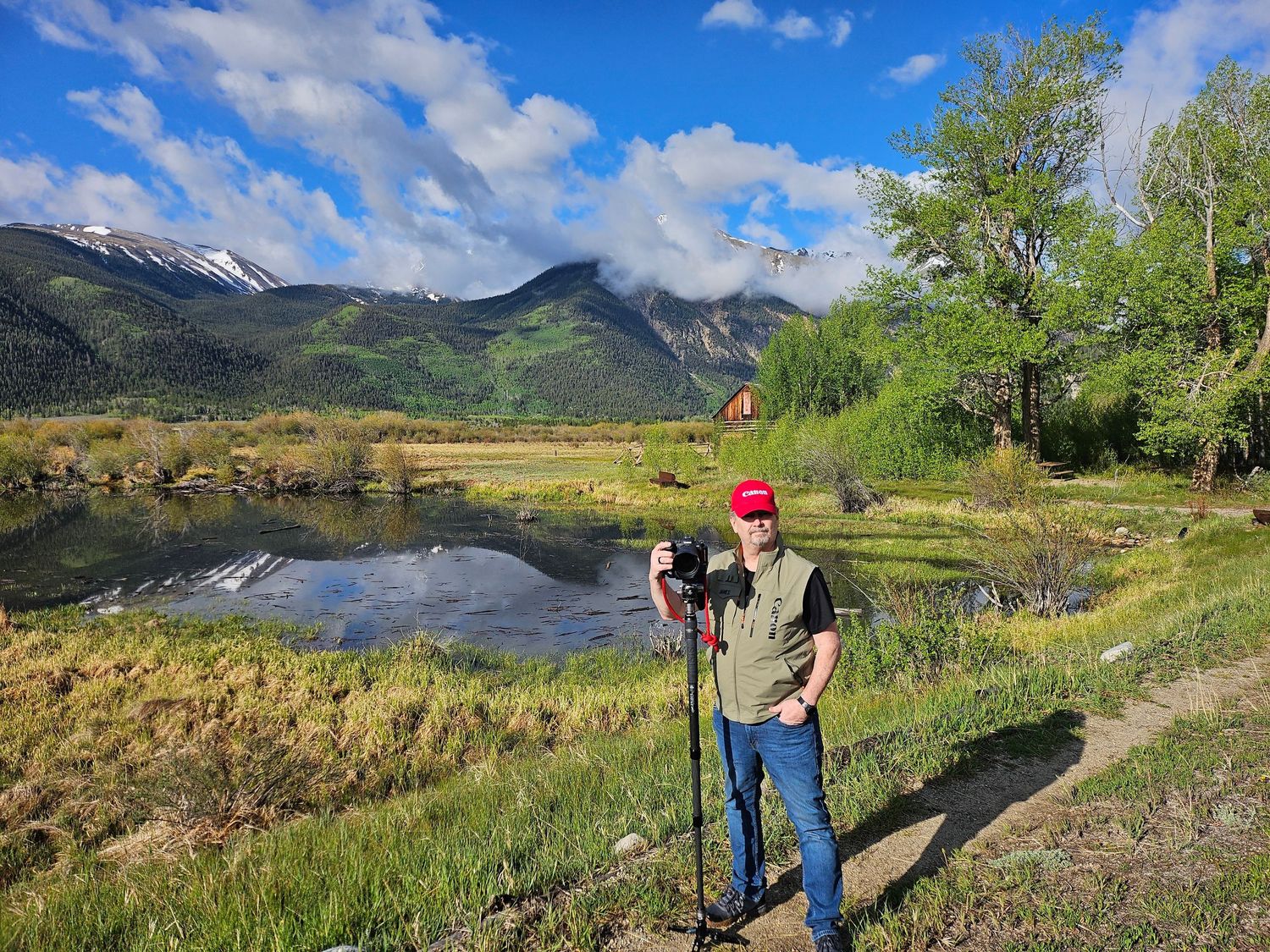 Photo of James at Twin Lakes, Colorado 2025