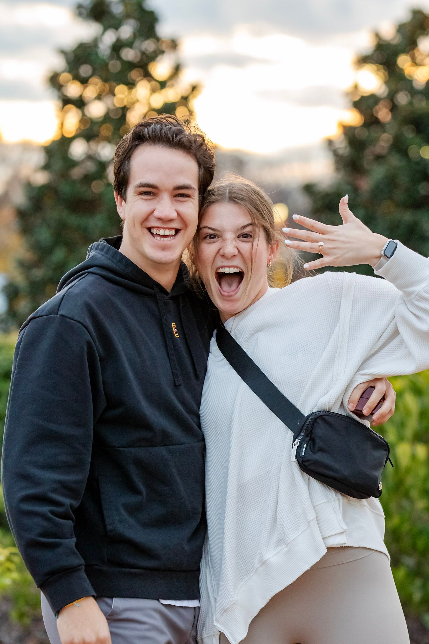 Engagement photo shoot.