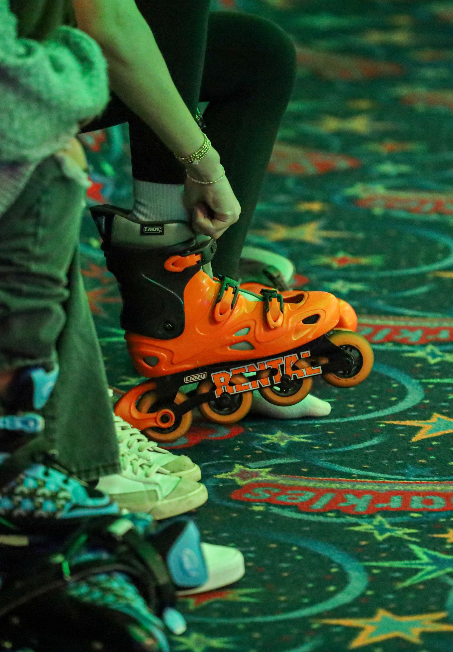 Skate Night for WAVE College Ministry.