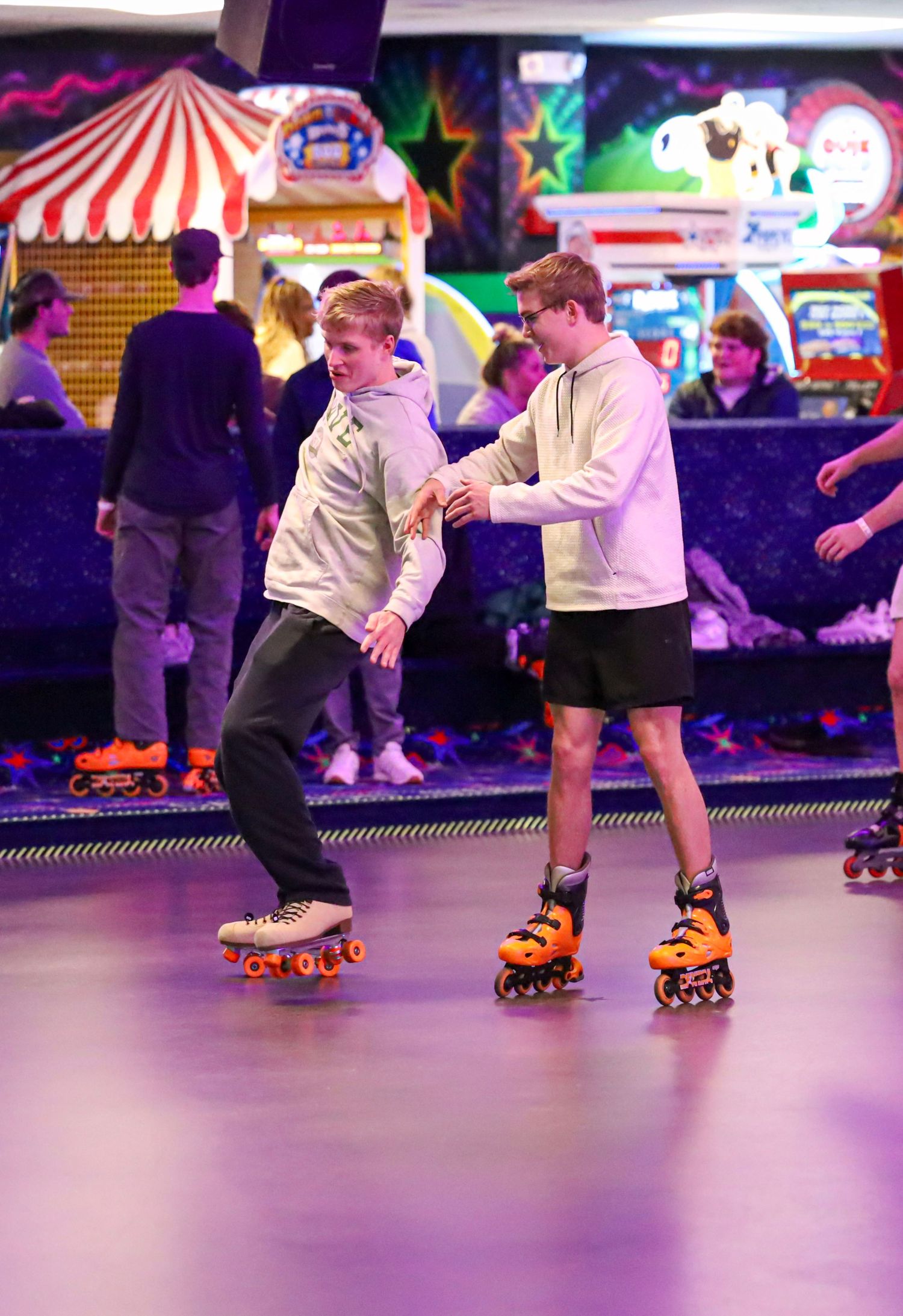 Skate Night for WAVE College Ministry.