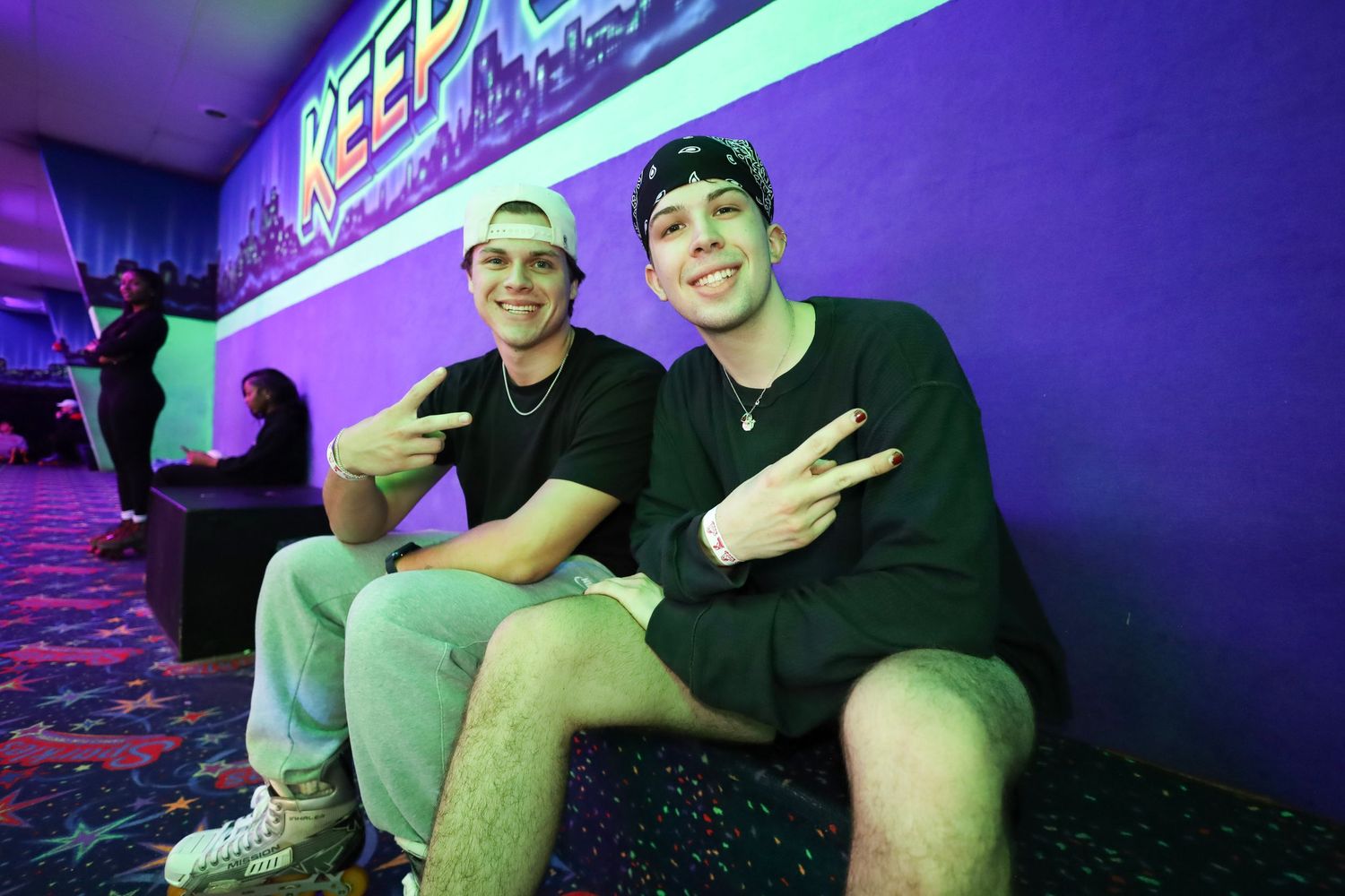 Skate Night for WAVE College Ministry.