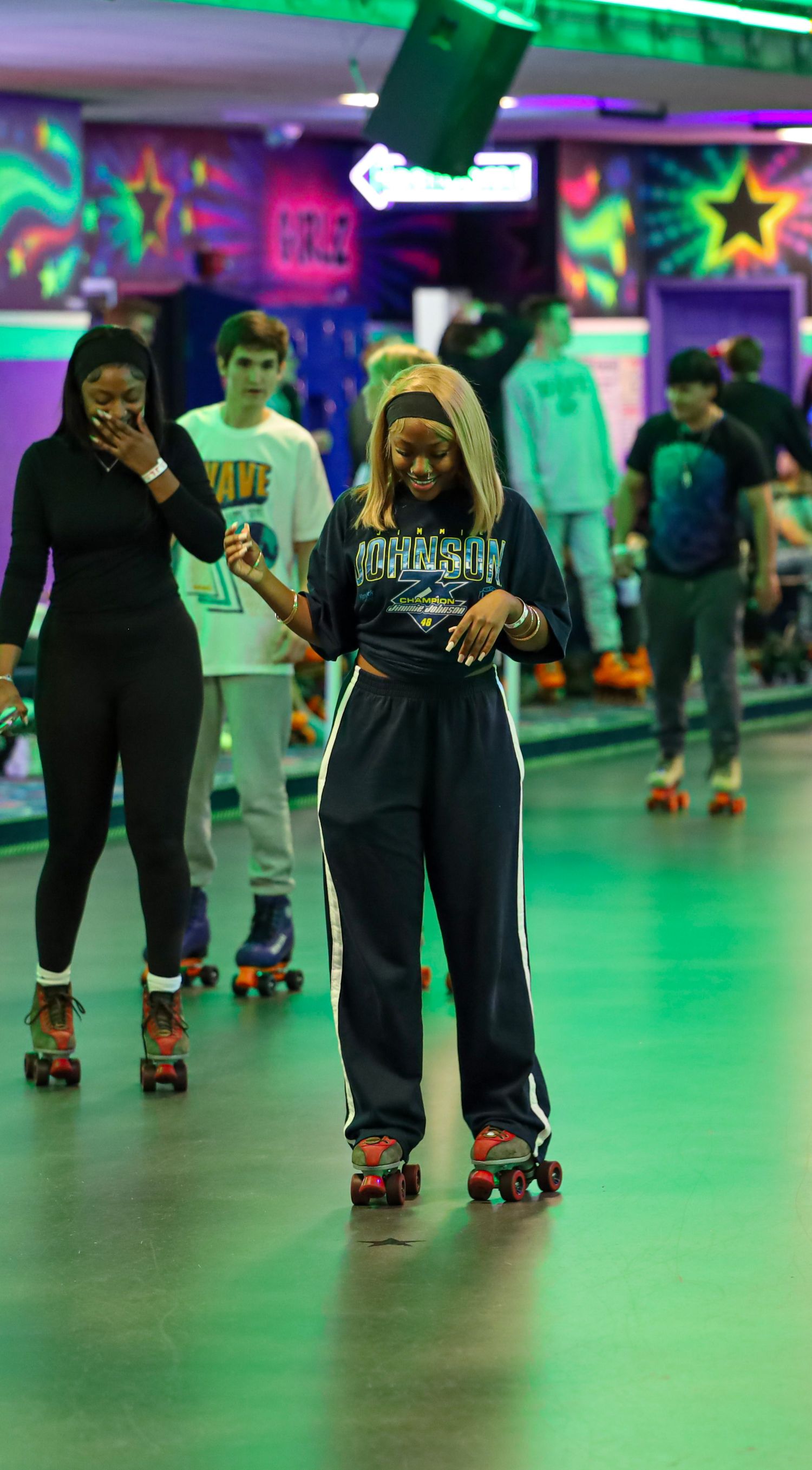 Skate Night for WAVE College Ministry.